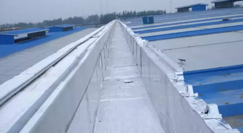 英山办公楼屋面防水案例